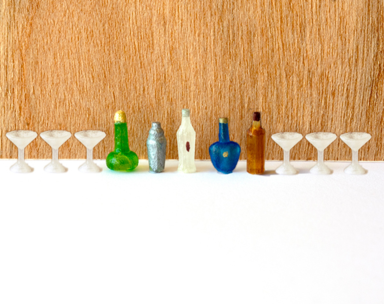 Barware Kit - True2Scale Dollhouse Miniatures