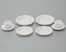 Miniature Plastic Dish Blanks for Decals