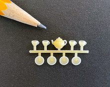 1:48 Blue and White Decals and Tea Set