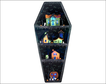 Frankie's Nursery - Creepy Coffin Glitter House Kit - CLOSEOUT