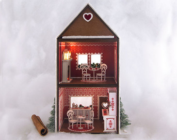 Gingerbread Cafe - Interior Kit Gingerbread Cafe - Interior Kit
