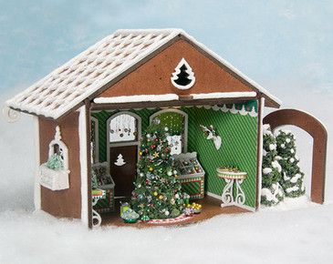 Gingerbread Ornament Shop - Interior Kit Gingerbread Ornament Shop - Interior Kit