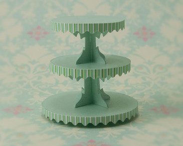Vintage Green Dessert Tower Kit - CLOSEOUT