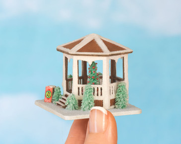 Micro Gingerbread Bandstand Kit - Retired