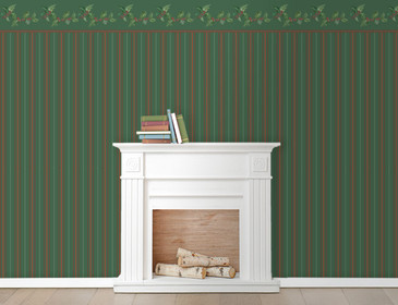 Dark Green Poinsettia Collection (Printable Download)