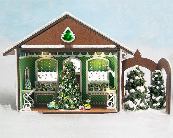 Gingerbread Ornament Shop - Interior Kit