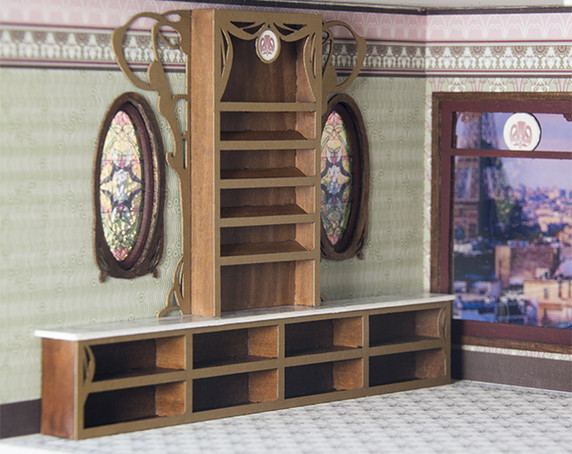 1:48 Cafe Furniture Set- RETIRED