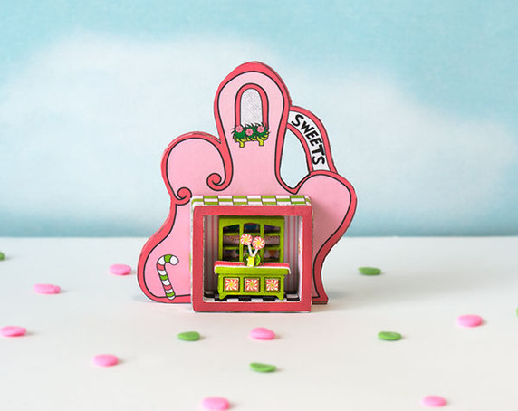 Sprinkles Sweets Shop, a whimsical micro scale kit