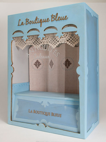 La Boutique Bleue Window Vignette Kit