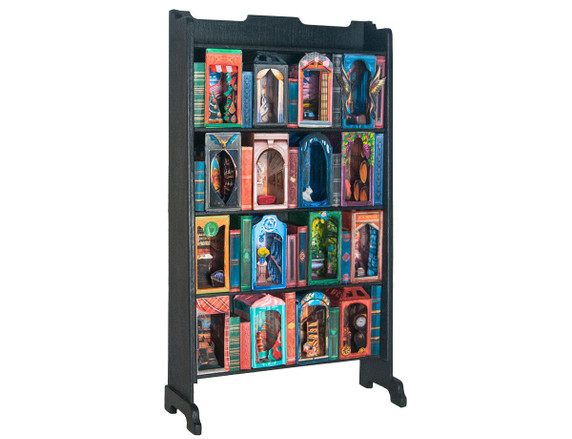 Mini Book Nooks - Tea Garden