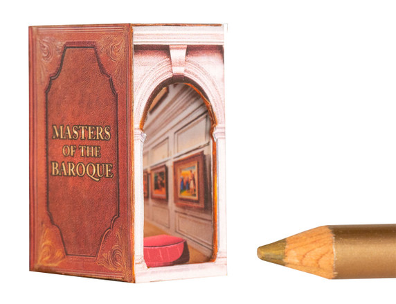 Mini Book Nooks - Art Museum