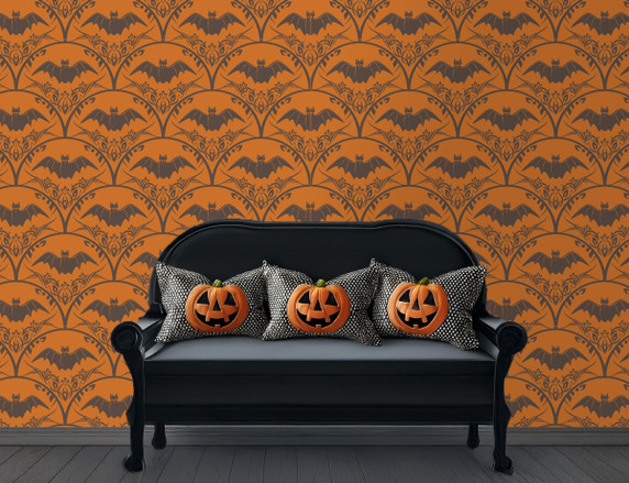 Orange Halloween Wallpaper Collection 1-24 (Printable Download)