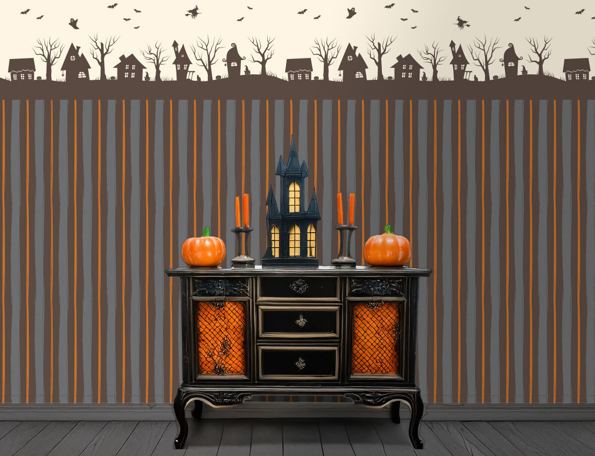 Orange Halloween Wallpaper Collection 1-24 (Printable Download)