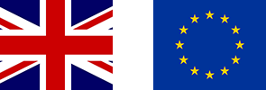 EU UK flags