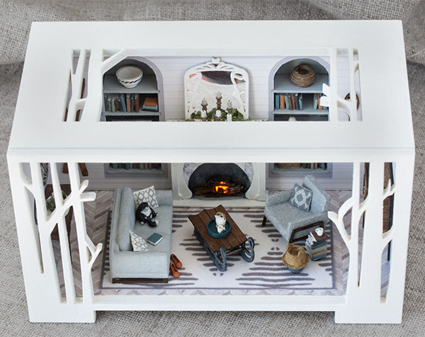 1:48 Warm Wishes - Complete Kit with Flickering Fire - Retired 1:48 Warm Wishes - Complete Kit with Flickering Fire - Retired