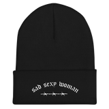 Sad Sexy Woman Beanie