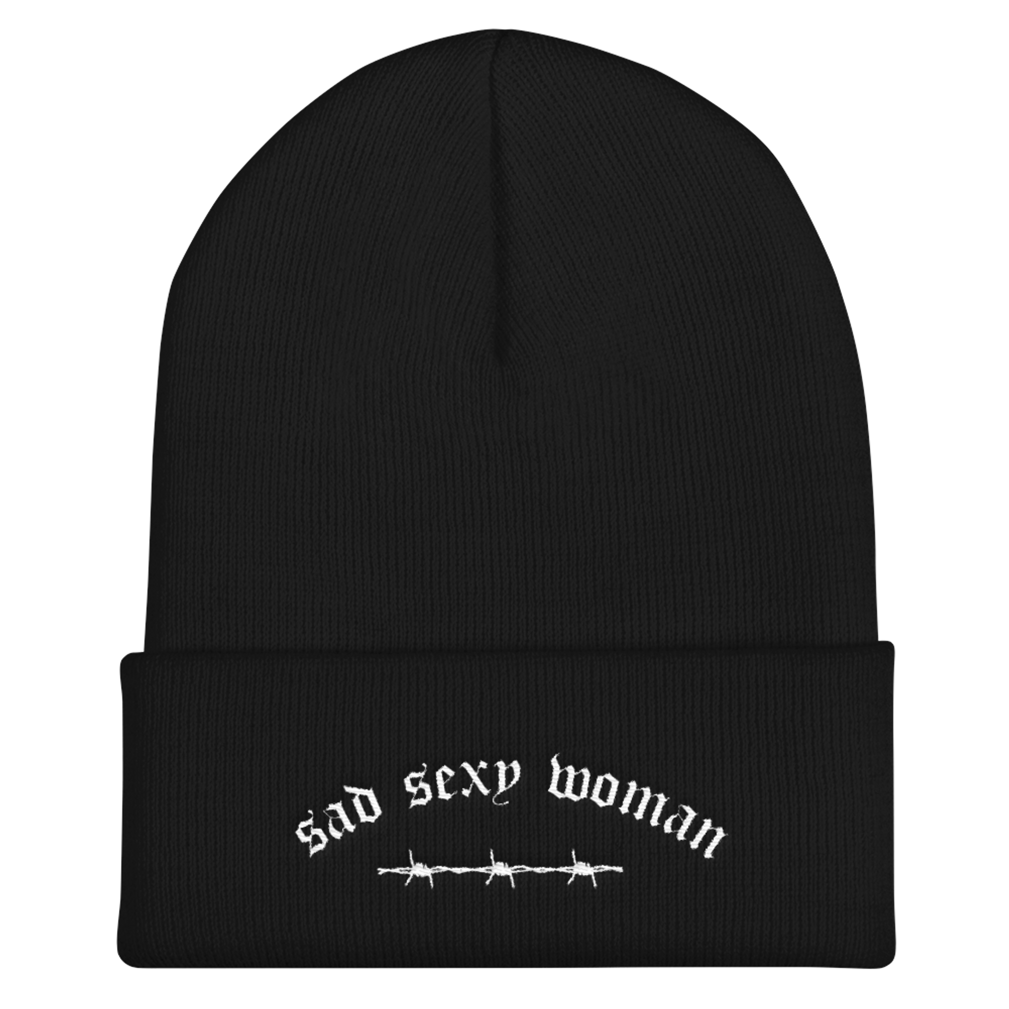 Sad Sexy Woman Beanie