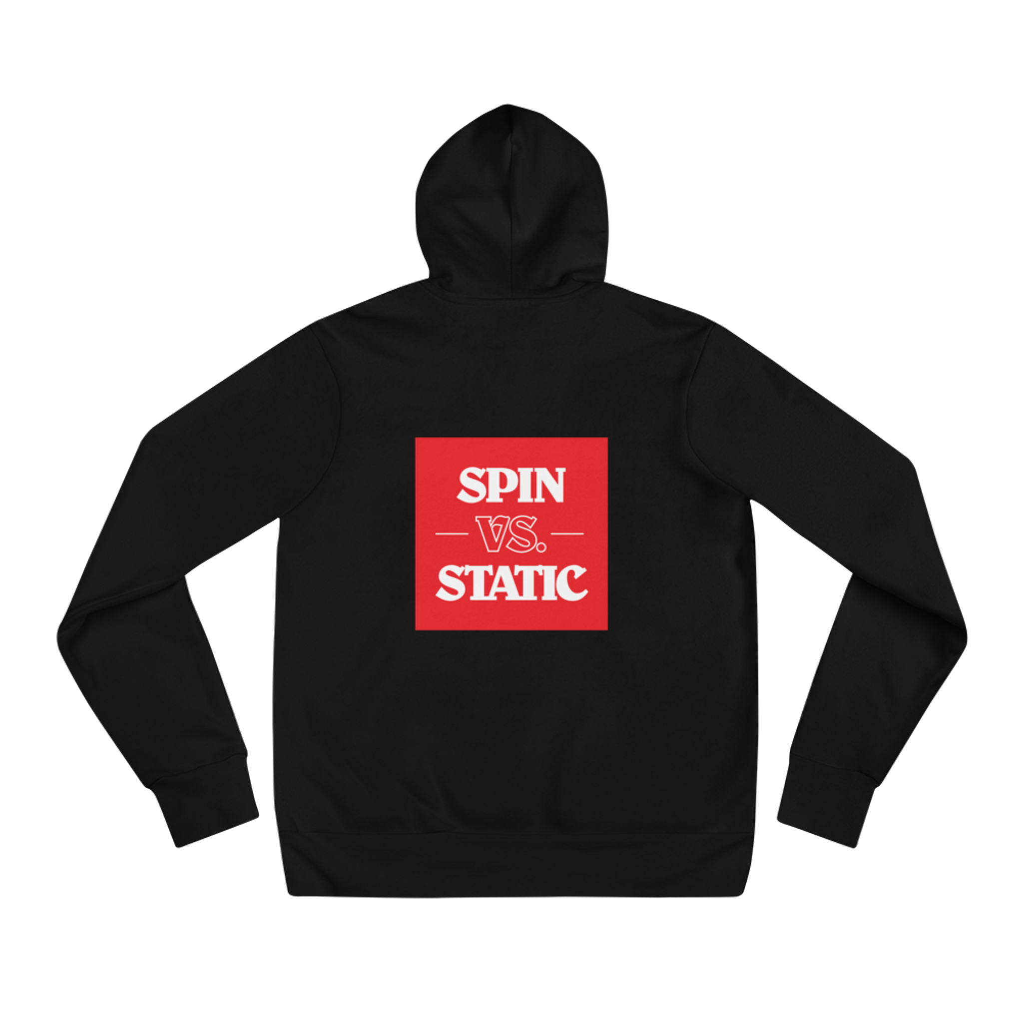 Spin vs. Static hoodie