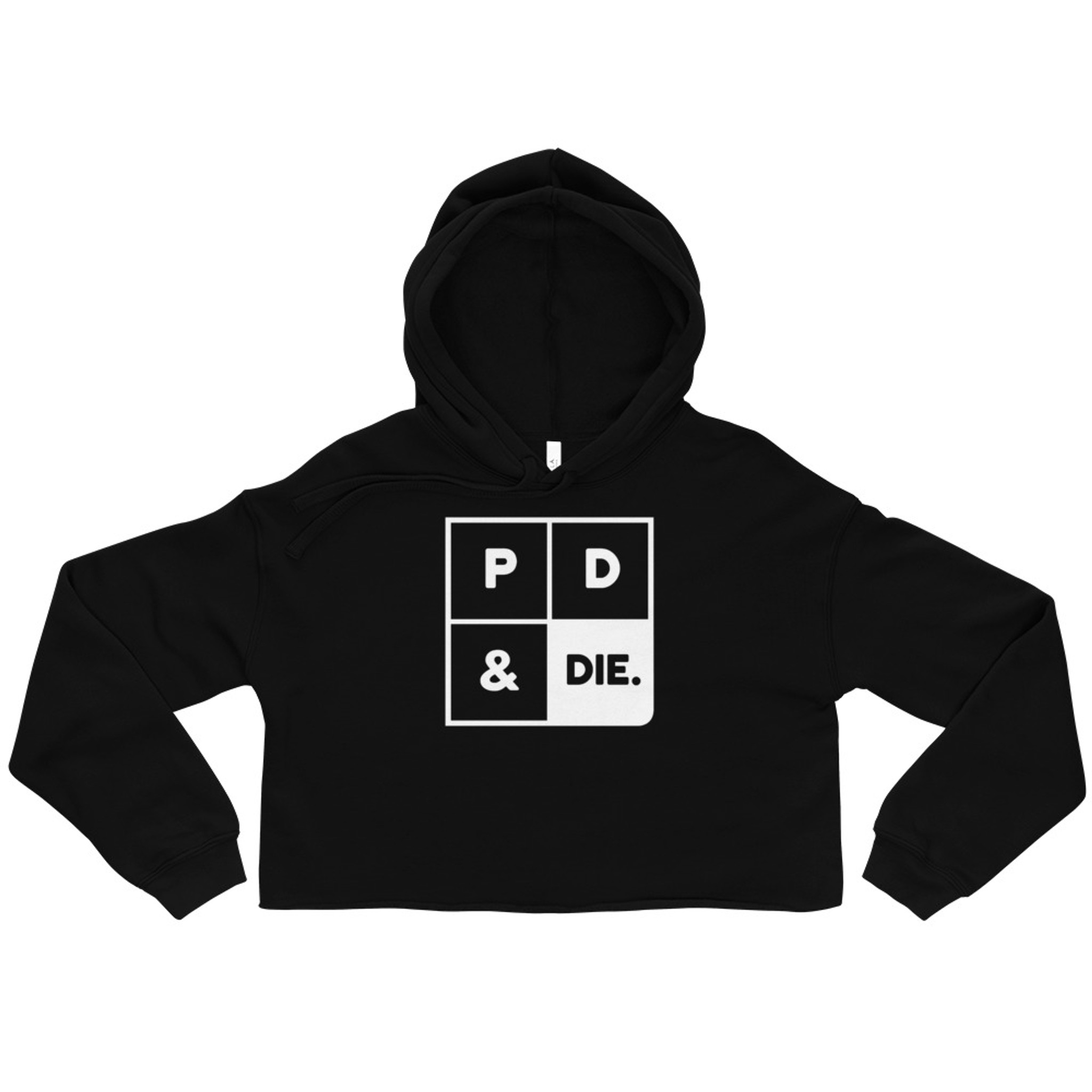 Death Grip Crop Hoodie