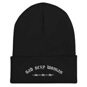 Sad Sexy Woman Beanie