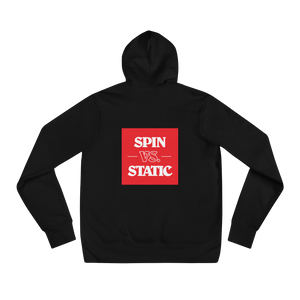 Spin vs. Static hoodie