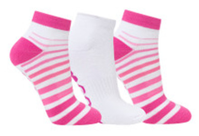 Ladies Golf Trainer Socks - 3 Pair Pack Pack