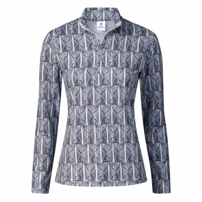 Daily Sports Ilma Long Sleeve Polo Shirt- Dynamic Print