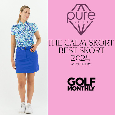 Pure Golf Calm Skort Wins Golf Monthly Editors Choice Award