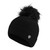 Pure Golf Waterproof Bobble Hat - Black