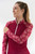 Pure Golf Hazel Long Sleeve Polo Shirt - Garnet Berry