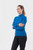 Pure Golf Brace Quarter Zip Lined Sweater - Vallarta Blue