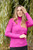 Pure Golf Glow Roll Neck - Pink Topaz