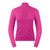 Pure Golf Brace Quarter Zip Lined Sweater - Pink Topaz