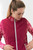 Pure Golf Amber Quilted Gilet  - Garnet Berry