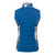 Pure Golf Amber Quilted Gilet  - Stone Canvas Collection - Vallarta Blue