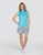 Tail Ladies Golf Zyra Sleeveless Polo - Blue Atoll