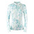 Pure Golf Serenity mid layer quarter zip top - Aquamarine Lake