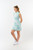 Pure Golf Ladies Miley Sleeveless Golf Dress - Aquamarine Lake