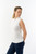 Pure Golf Cove Ladies Sleeveless Polo Shirt - White