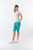 Pure Golf Ladies Bliss Sleeveless Polo Shirt - Aquamarine Lake