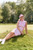 Pure Golf Ladies Stella Sleeveless Golf Dress- Azalea Zebra