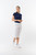 Pure Golf Olivia Ladies Cap Sleeve Polo Shirt - Navy