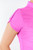 Pure Golf Cove Ladies Cap Sleeve Polo Shirt - Azalea