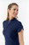 Pure Golf Cove Ladies Cap Sleeve Polo Shirt - Navy