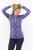 Pure Golf Ashlea Long Sleeve Zip Top - Lavender Flurry