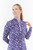 Pure Golf Ashlea Long Sleeve Zip Top - Lavender Flurry