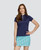 Tail Ladies Rumina Short Sleeve Polo - Navy Blue