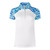 Pure Golf Spirit Cap Sleeve Polo Shirt - Dappled Ocean