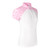 Pure Golf Spirit Cap Sleeve Polo Shirt - Candy Pebble