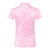 Pure Golf Aminity Cap Sleeve Polo Shirt - Candy Pink